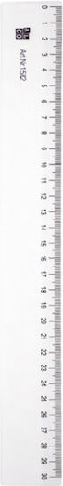 Alco Гъвкава Пластмасова Линия 30см Alco Прозрачна
