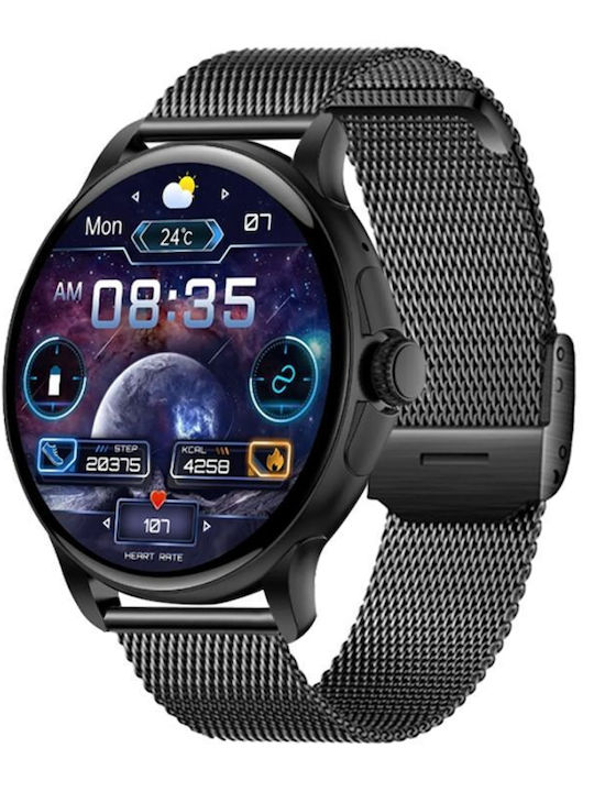 AGBarr Παιδικό Smartwatch Μαύρο