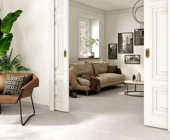 Aparici Porcelain Matte Floor / Wall Tile Interior 60x60cm Natural