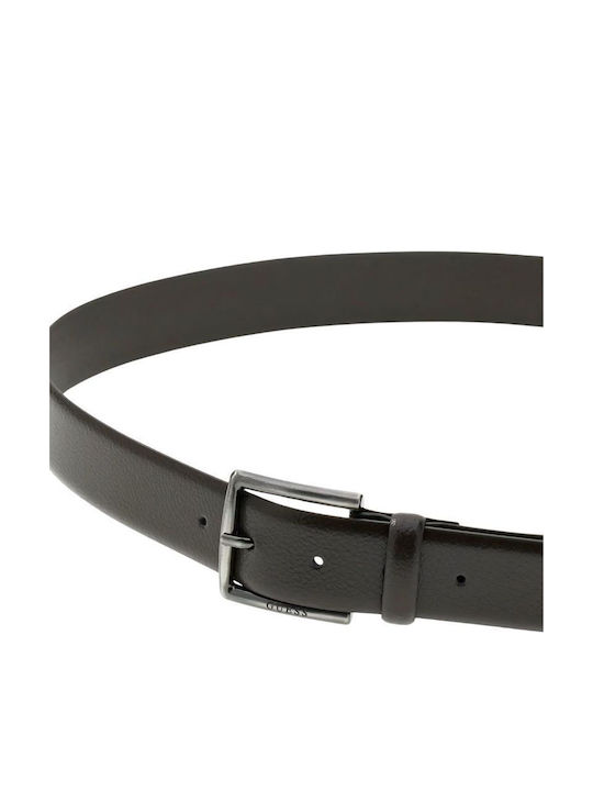 Men's Leather Double Sided Brown Belt
