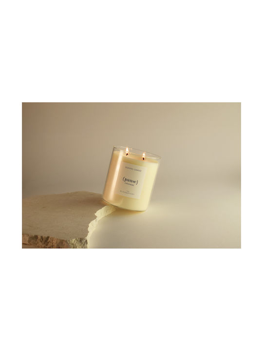 Cashmere Pflanzliches Aromatisches Kerzen Gefäß 790gr Pause Olphactory