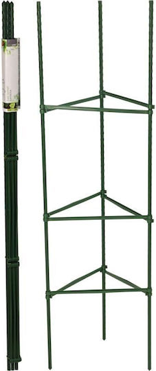Progarden Plant Stakes 96cm Metal With Ring Support Set 3 Pieces