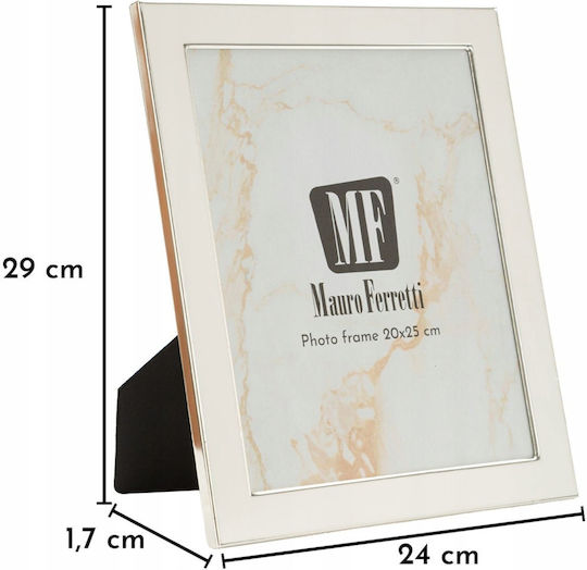 Mauro Ferretti Fotorahmen Glas mit Weißem Rahmen