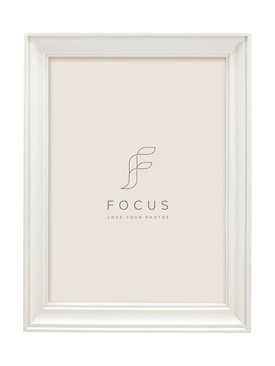 Focus Κορνίζα Πλαστική με Λευκό Πλαίσιο
