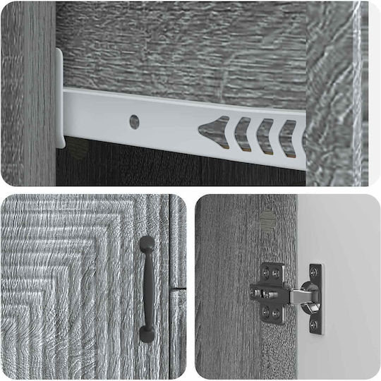 Μπουφές Ξύλινος με Συρτάρια 89x34.5x60cm Μπουφές Ξύλινος με Συρτάρια 89x34.5x60cm