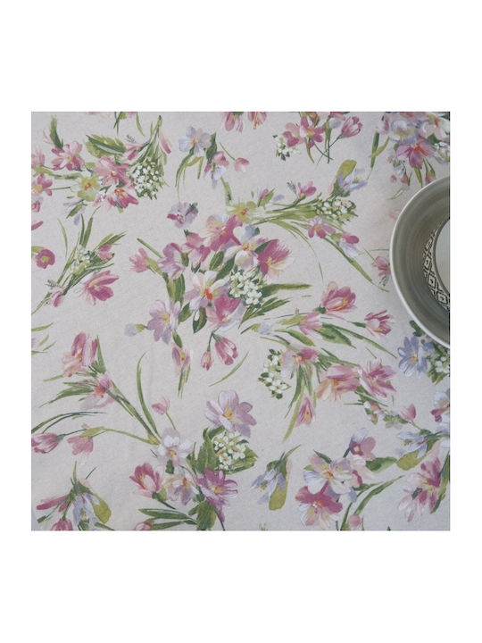 Dimeco Покривка за маса Floral 140x220 см