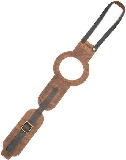 Tripmachine Curea Din Piele Pentru Rezervor Motocicletă Royal Enfield Super Meteor 650 Maro Tabac