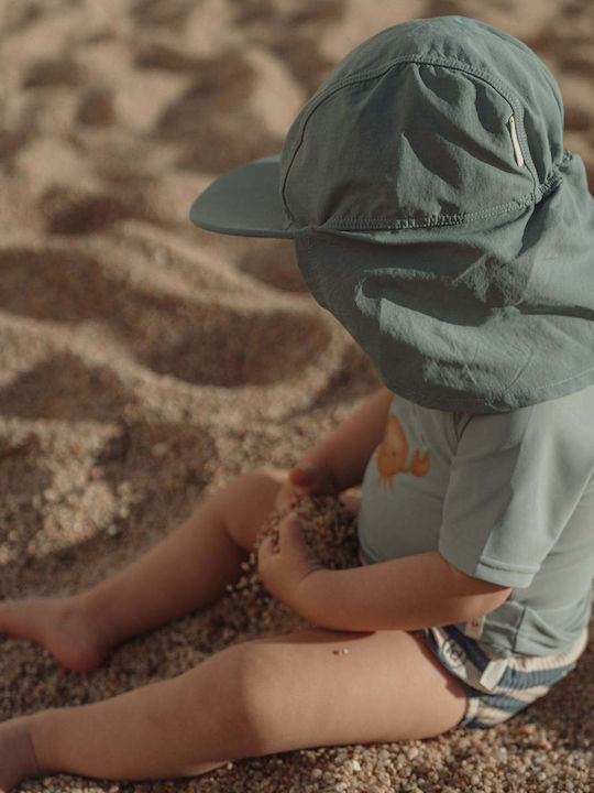 Little Dutch Παιδικό Καπέλο Αντηλιακό Ocean Πράσινο