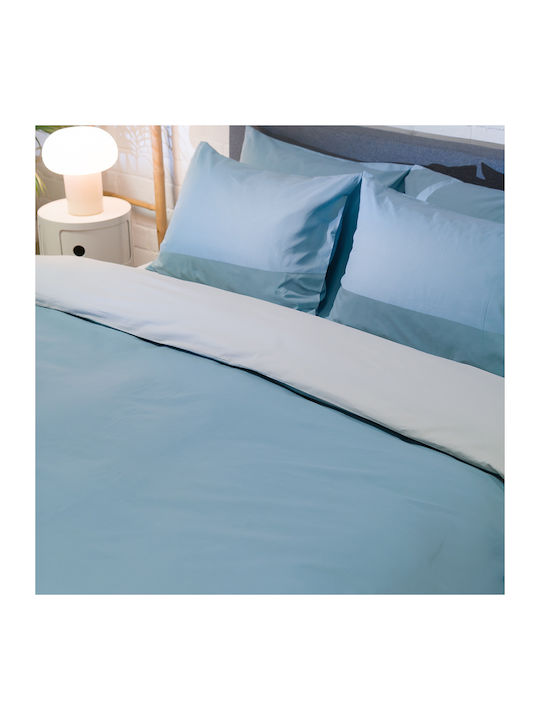 Naf Naf Naf Naf Bettbezüge Baumwolle 165x245cm Einzel mit Kissenbezug Hue Arona Grau Violett