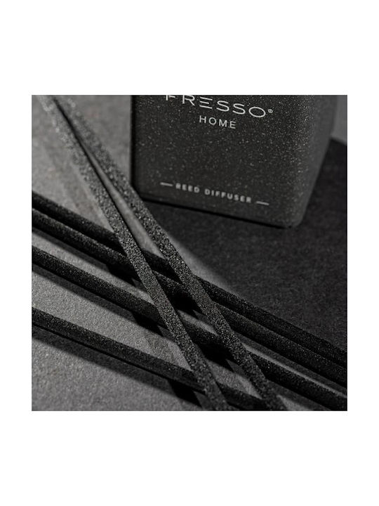 Fresso Raumdüfte Stäbchen Molise 100 Ml Premium Zuhause Reed Diffusor Flowscent Schwarzes Glasflasche Schwarze Stäbchen Fiberglass 1 Stück