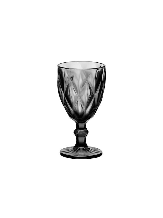 Cryspo Trio Kare Smoke Set Water / White Wine / Whiskey Glasses Glass 320ml 24 Pieces
