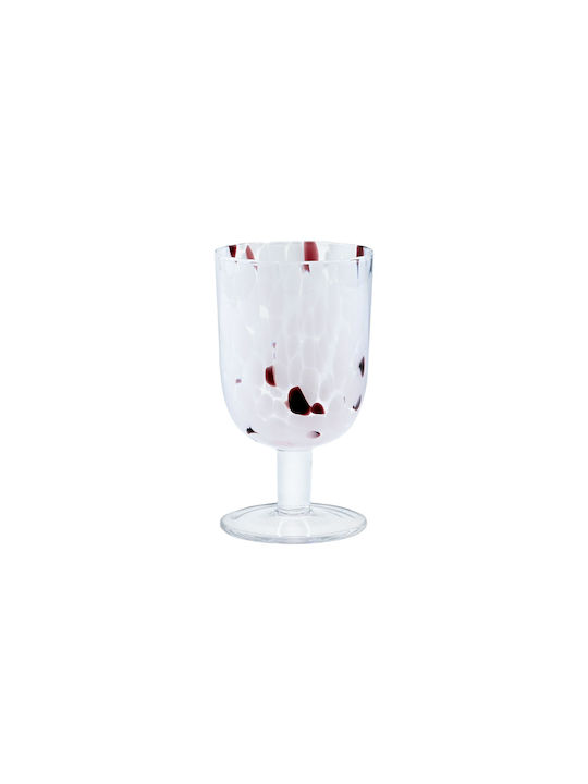 Estia Colorburst Set White Wine Glasses Pink 380ml 6 Pieces