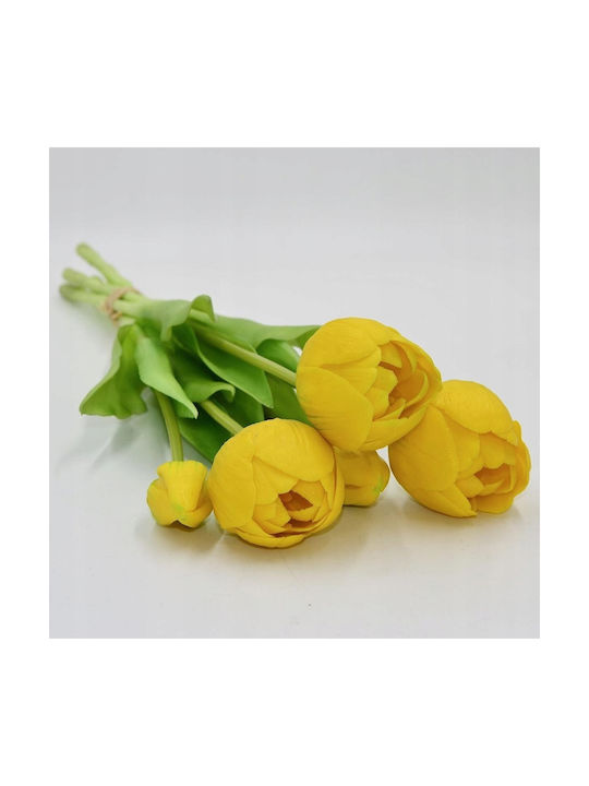 Bouquet of Yellow Peonies 39cm Saska Garden