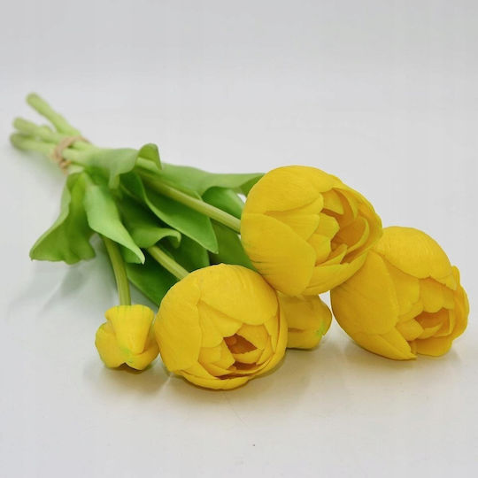 Blumenstrauß aus Pfingstrosen Gelbe 39cm Saska Garden