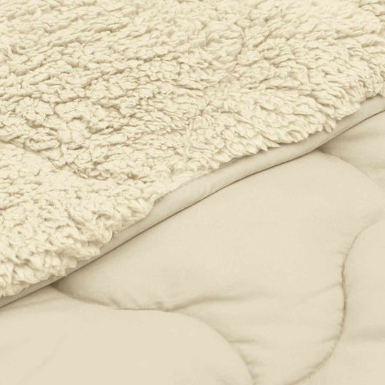 vidaXL Διπλή 200x220εκ. Κρεμ vidaXL Διπλή 200x220εκ. Κρεμ