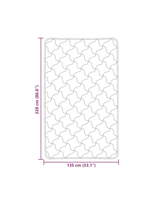 vidaXL Pătură Fleece Canapea 135x200 cm Antracit