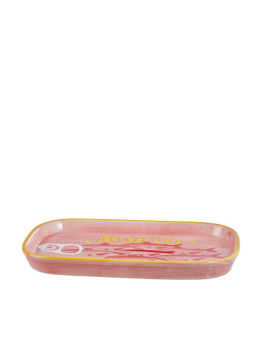 Butlers Coral Coast Servierplatte Untiefe Keramik Orange mit Durchmesser 27cm