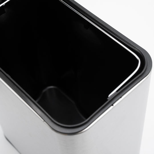 Hotel Slim Inox Σετ Πεντάλ 5lt Soft Close & Πιγκάλ Μεταλλικό