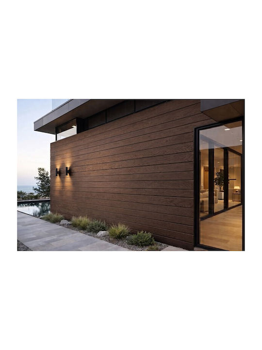 Wpc Wall Cladding Premium 20/148mm Walnut 75110 Newplan Newplan