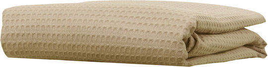 Viopros Pique Blanket Single 160x240cm Beige
