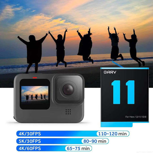 Μπαταρία Li-ion 1800mah Gopro Hero 9 10 11 12