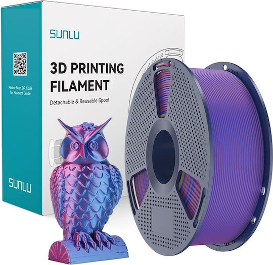 Sunlu Silk PLA+ 3D Printer Filament Red