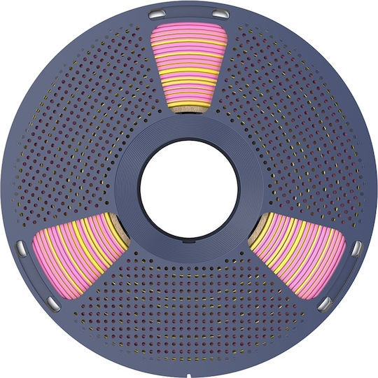 Sunlu Silk PLA+ 3D Printer Filament 1.75mm Dual Color Pink Gold 1kg