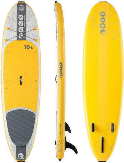 SCK Mare Doro 10’6″ Inflatable SUP Board / Kayak with Length 3.2m Yellow