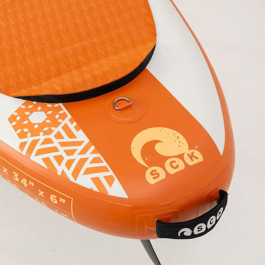 SCK Mare Arioso 10'8" Inflatable SUP Board / Windsurf with Length 3.25m Orange