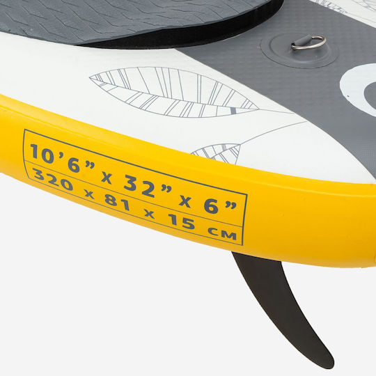 SCK Mare Doro 10’6″ Inflatable SUP Board / Kayak with Length 3.2m Yellow