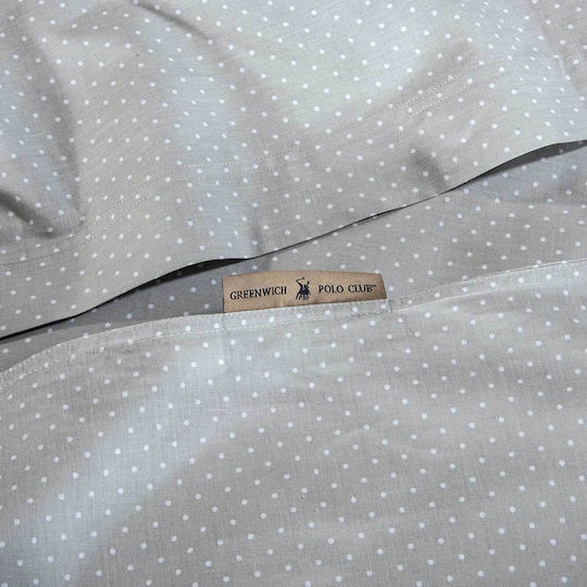 Greenwich Polo Club 2391 Σεντόνι King Size 260x280εκ. Grey