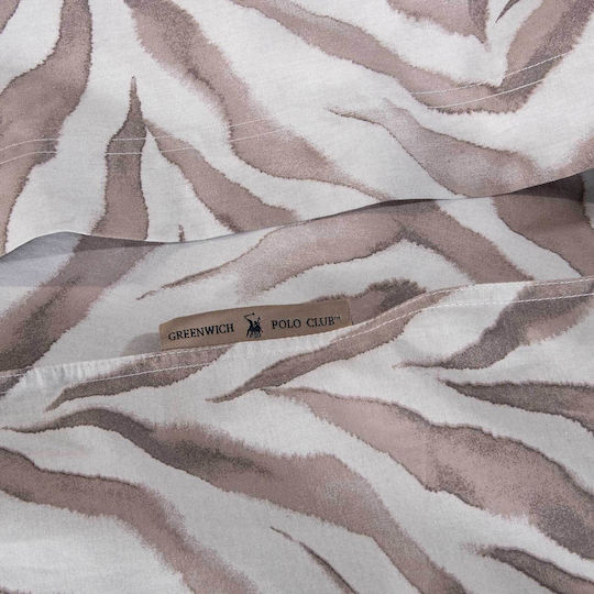 Greenwich Polo Club Bed Sheet King Size 260x280cm Brown