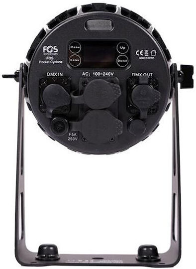 Fos Technologies Beam LED DMX RGB Зелен Амбър