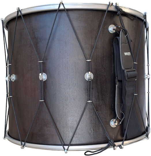 20 Inch PS-2 Black Suede Drums With Screws