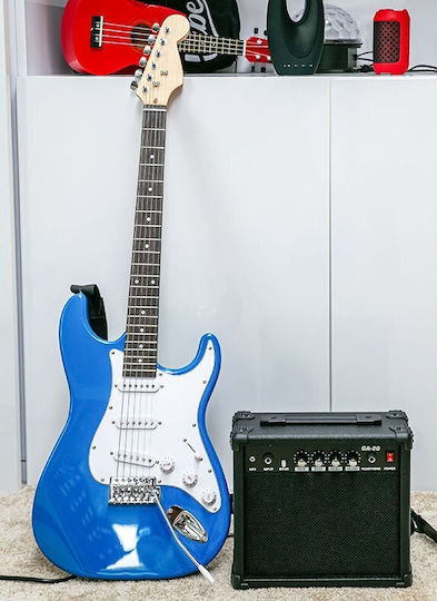 NN Set Electric Guitar with S Pickups Arrangement