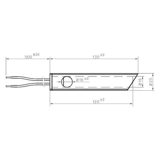 Отоплителна Устойчивост За Пелетна Печка Ferroli Anselmo Cola Дължина 130mm 350w X3