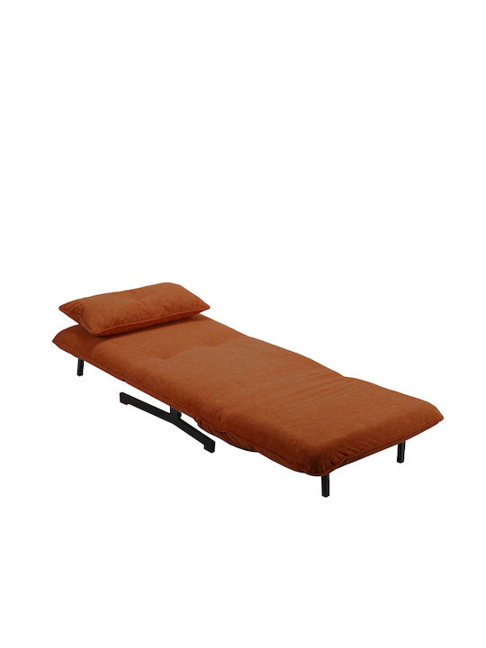 Tessera Πολυθρόνα Κρεβάτι Terracotta 86x86x83cm