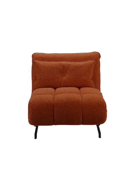 Tessera Πολυθρόνα Κρεβάτι Terracotta 86x86x83cm