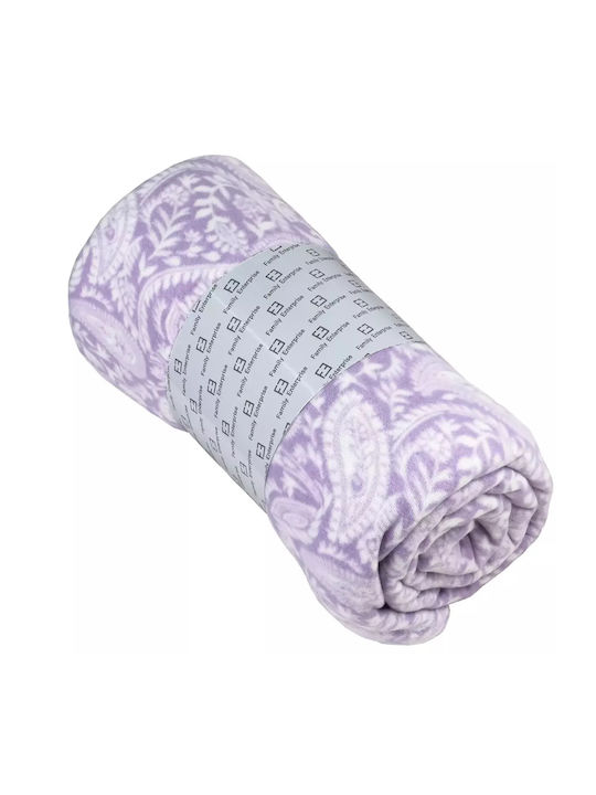 Family Enterprise Κουβέρτα Fleece Υπέρδιπλη 220x240εκ.