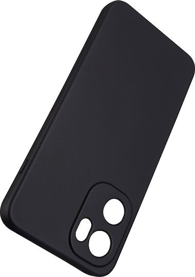 Beline Rückseitencover aus Silikon Schwarz für OnePlus 15R