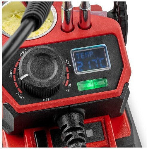 Einhell Cordless Soldering Hammer Einhell Te-si 18/480 Li E Solo Power X-change 18 V 200–480 °c Soldering Lcd Screen Including 2 Pointed Tips 1 Flat Tip Solder Red-black Multicolor