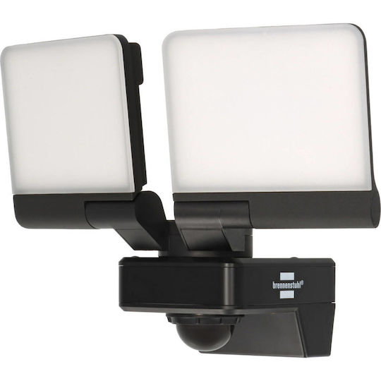 Brennenstuhl Brennstuhlconnect Wifi Led Duo Прожектор Wfd 3051 P Черен Осветително Тяло