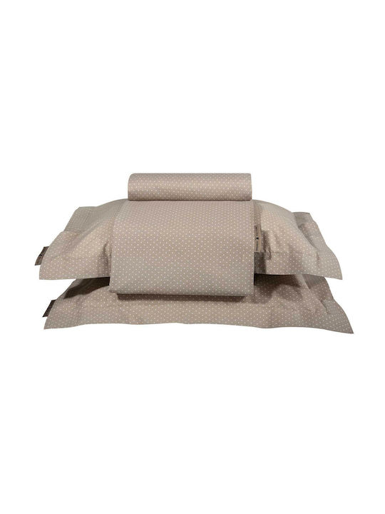 Greenwich Polo Club Cotton Duvet Cover Double 220x240 2392 Taupe