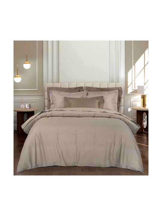 Greenwich Polo Club 2392 Set Pillowcases Oxford Taupe 50x70cm