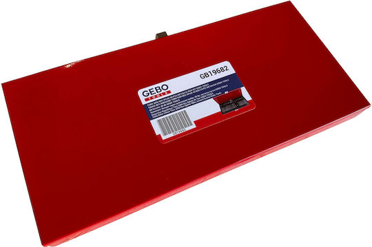Set Vârfuri Allen Torx Xzn Hex Spline Cutie Metalică 40 Bucăți Gebo Tools