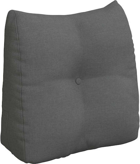 vidaXL Perna De Canapea Din Catifea Gri Închis 45x50cm