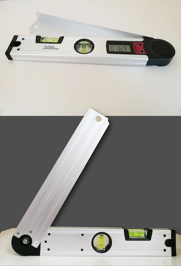 Aluminum Electronic Level Measuring Angles 300mm 0-225 Degrees