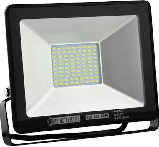 Led Smd Floodlight 30w 6400k Ip65 1500lm Horoz Puma