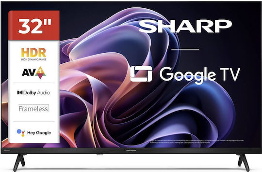 Sharp Smart Τηλεόραση 32" Full HD LED 32HF2265E HDR (2025)