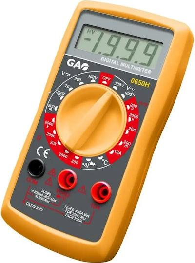 Digital Multimeter Yellow Beeper